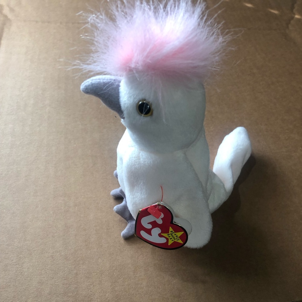Ty Beanie Baby original 98 KuKu bird plush bean bag collectible toy